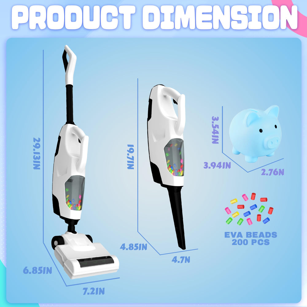 SMILESSKIDDO 2-in-1 nozzle switching for varied pretend tasks