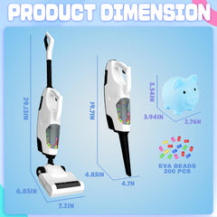 SMILESSKIDDO 2-in-1 nozzle switching for varied pretend tasks