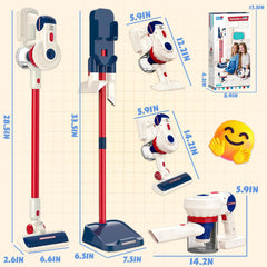 SMILESSKIDDO cleaning essentials for kids set complements the vacuum toy for pretend chores.