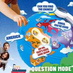 SMILESSKIDDO Globe battery-demo highlights quick setup and kid-friendly play.