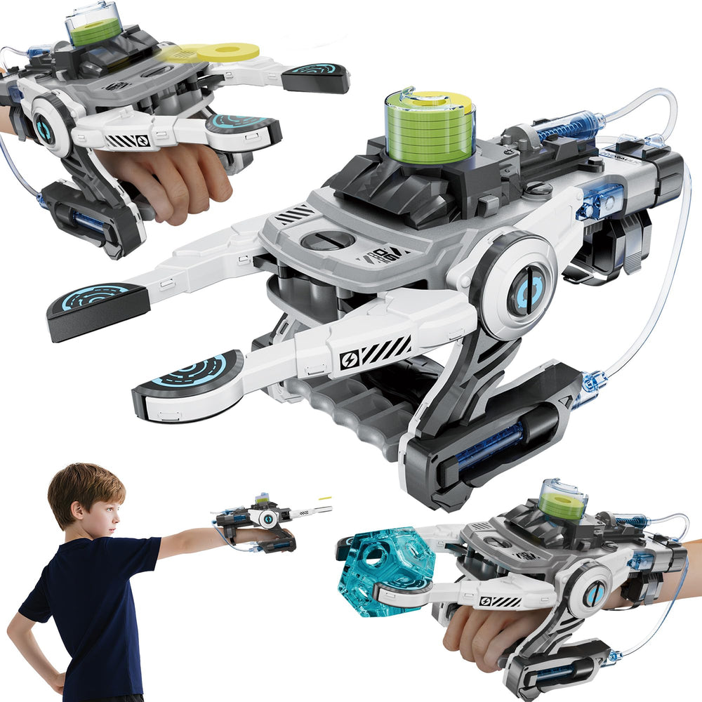 SMILESSKIDDO robotic hand assembly highlights hands-on engineering fun for kids aged 8 to 14.