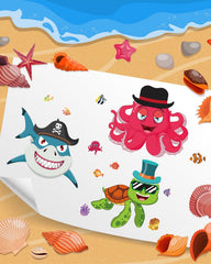 SmilinFit eye and mouth designs for expressive face decorating