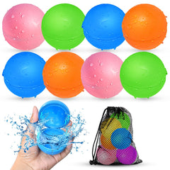 Smirodi reusable water balloons quick-fill in action for outdoor play