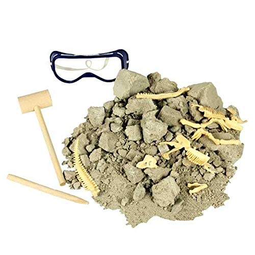 Smithsonian Diggin' Up Dinosaurs sand block fossil for hands-on discovery.