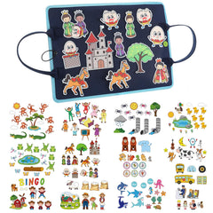 SmoothNovelty flannel board duck theme for imaginative storytelling and fine motor play