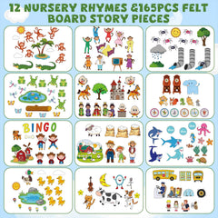 SmoothNovelty flannel board ocean theme supports interactive learning and language development