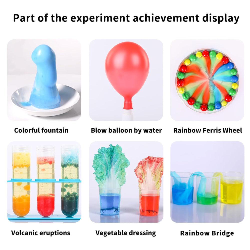 SNAEN large test tubes with scales for precise measurements during play