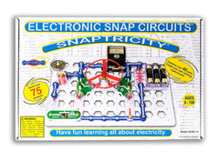 Snap Circuits Snaptricity magnet and compass piece—explore magnetism with electronics.