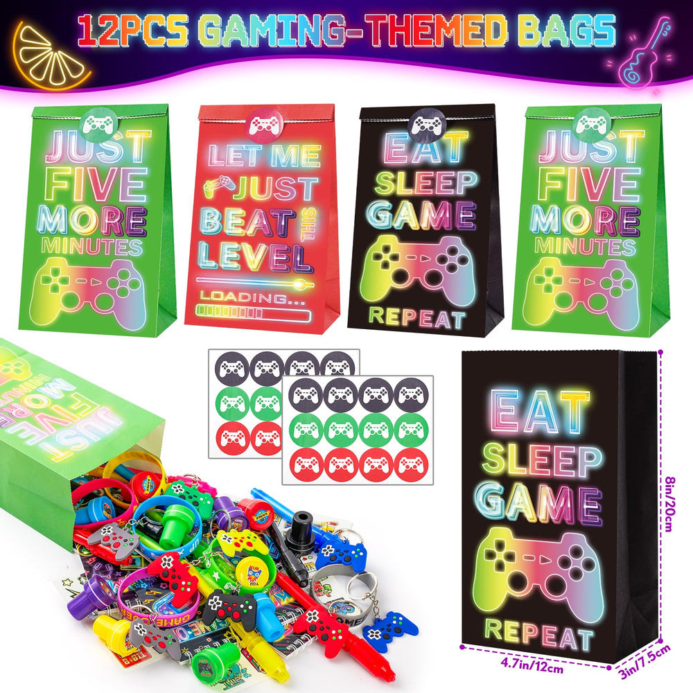 SNLN video game stamps for creative party crafts