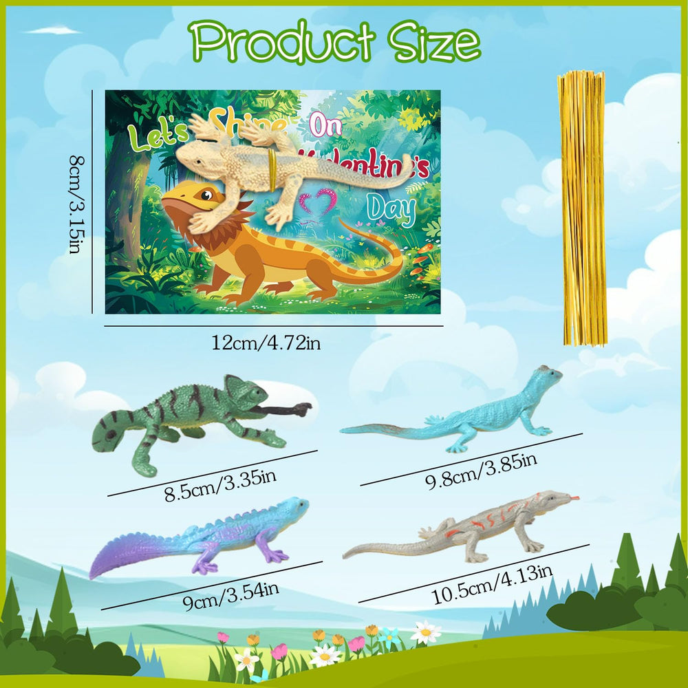 SNMEIKUN lizard display promotes classroom fun and social sharing