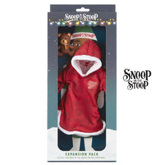 Snoop Dogg Pajama elf on stoop display showcases a fun, photo-ready moment.