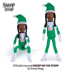 Snoop Dogg Snoop on the Stoop blinged edition elf adds stylish holiday flair.