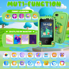 SnowCinda Kids Smart Phone with dual cameras for creative photos and videos.
