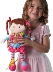 Sugar Snap plush is easy to spot clean after play