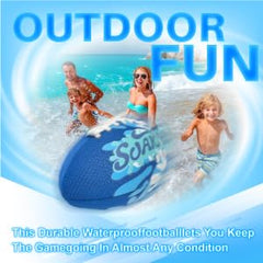 SOAK waterproof foam ball suitable for pool, lake, and outdoor adventures