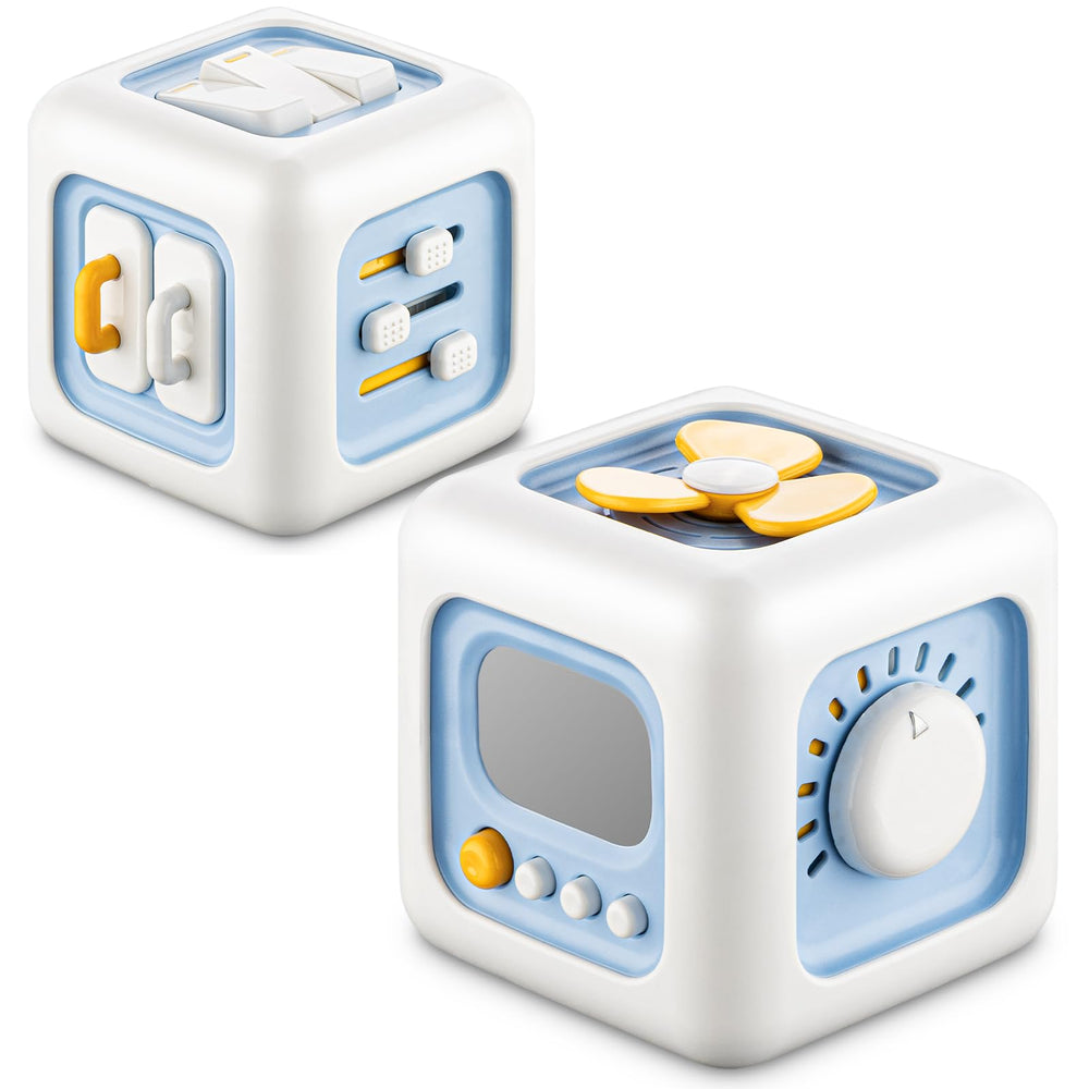 SOCBTNSO Busy Cube six-in-one activities for toddler motor exploration