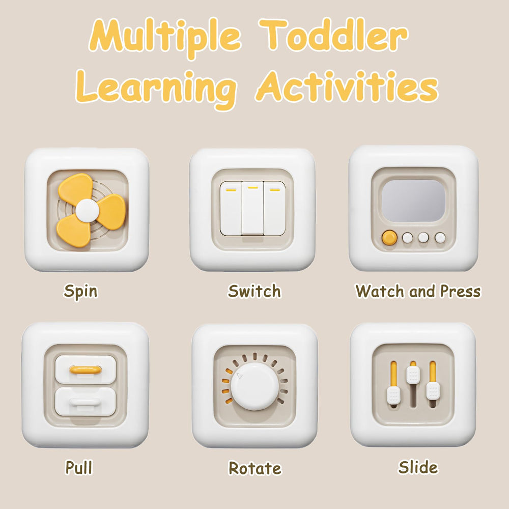 SOCBTNSO Busy Cube travel-ready size makes on-the-go play simple.