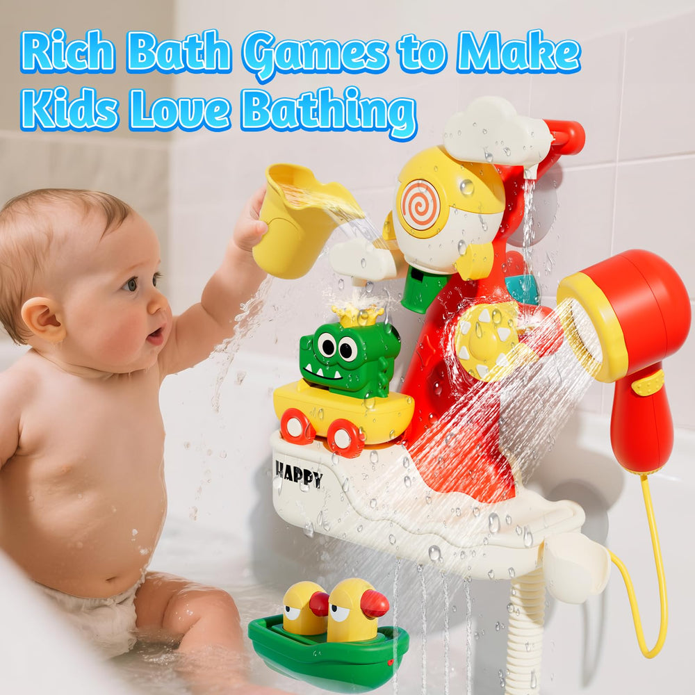 SOCBTNSO FlowFun Floating Car Toy glides on the water surface