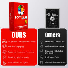SOCCER IQ night game play scene showing quick rounds