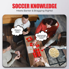 SOCCER IQ player in action illustration highlighting game excitement