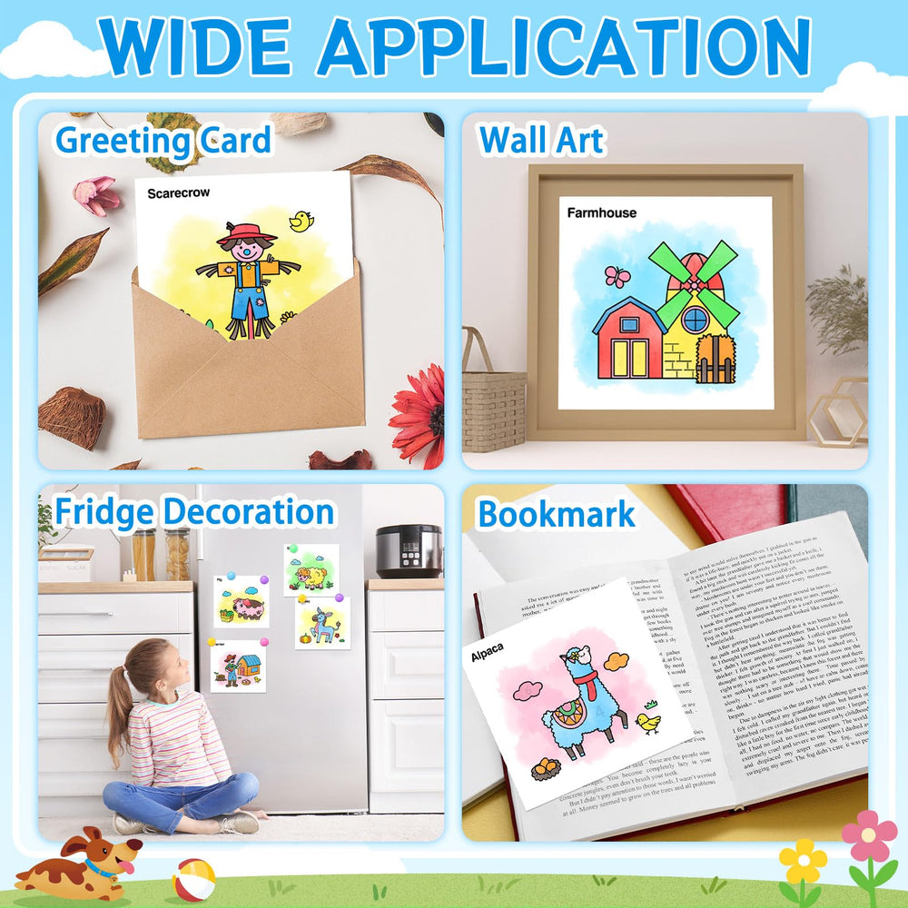 SOCOLER Farm pattern details guide color matching for early learners.