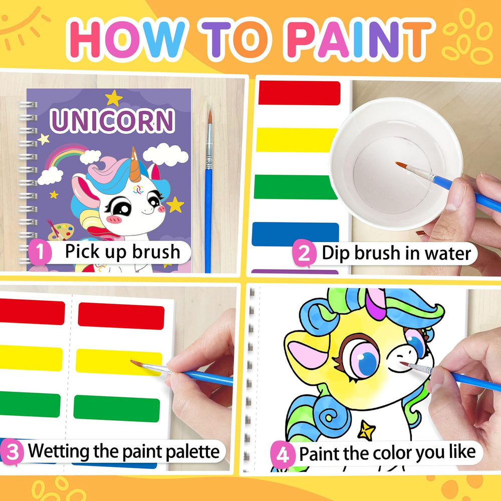 SOCOLER paint-with-water brush in use on premium paper.