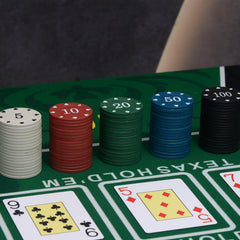 SODFAS chip set close-up shows clear patterns and numbers for quick counting.