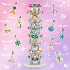 Sofier 125 charms and pendants for colorful DIY jewelry making.