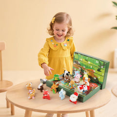 Sofier plush animals that double as holiday tree ornaments.