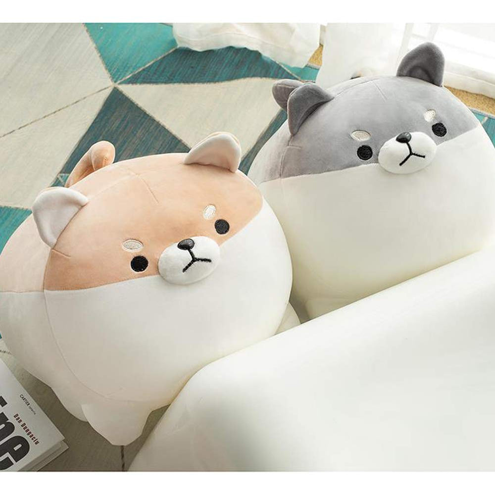 Sofipal Shiba Inu plush pillow cuddly face, adds playful decor to kids' rooms