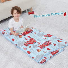 Softan machine-washable nap mat: easy cleanup after play.