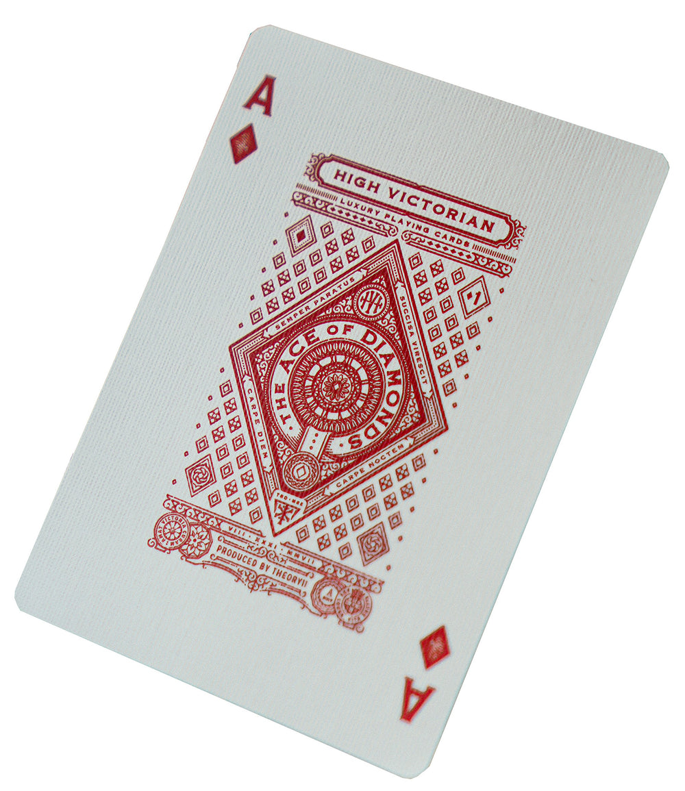 SOLOMAGIA High Victorian Playing Cards use FSC paper and plant-based inks for sustainability.