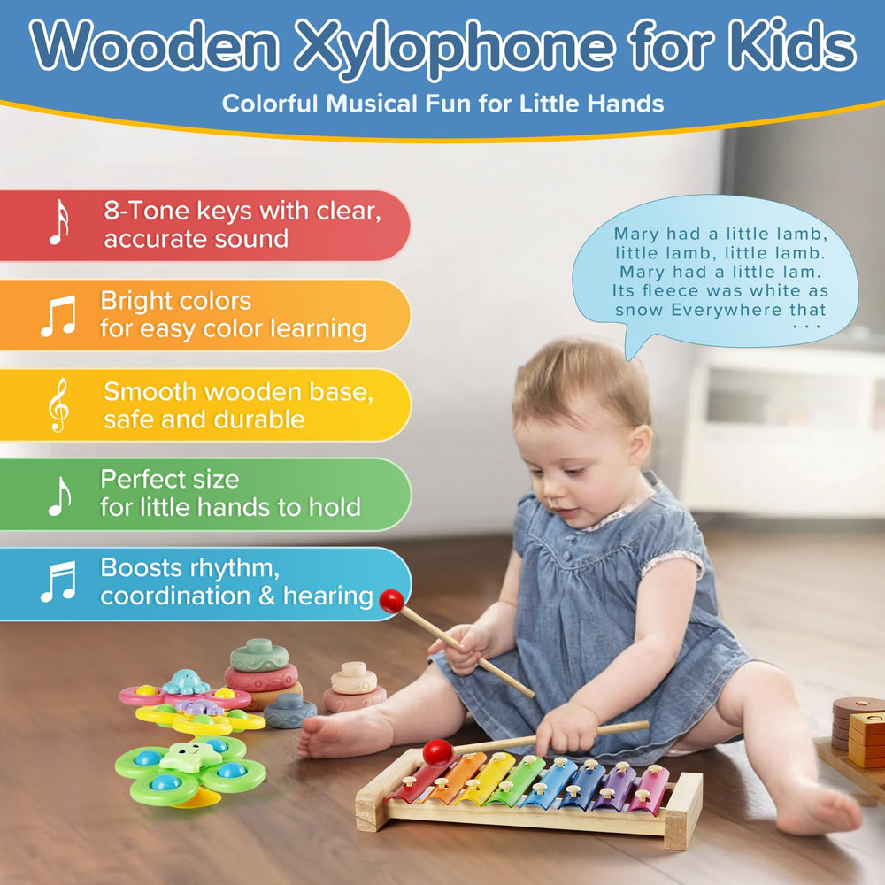 Somastung wooden sorting toys promote cognitive flexibility and shape learning