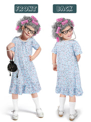SOMSOC grandma glasses with chain finish the head-to-toe ensemble.