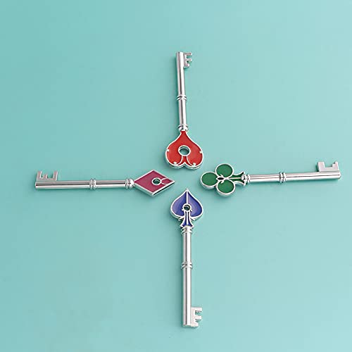 SONGCHANGJEWELRY remake keys green closeup highlights durable metal finish