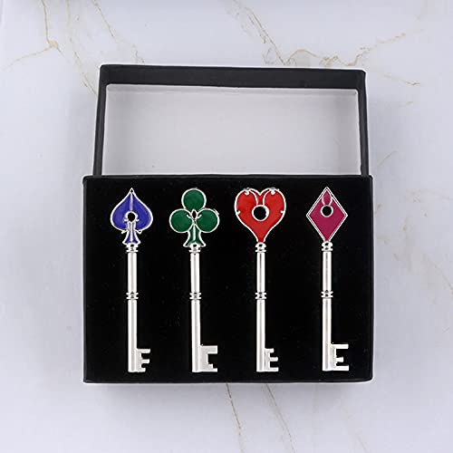 SONGCHANGJEWELRY remake keys pink closeup suggests versatile gift and cosplay appeal