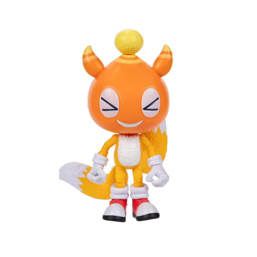 Sonic 3 Movie figure with Chao Mascot Tails for shelf display and imaginative play