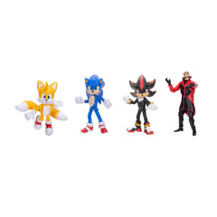 Sonic The Hedgehog 3 figure Sonic with movie-inspired details for dynamic posing.