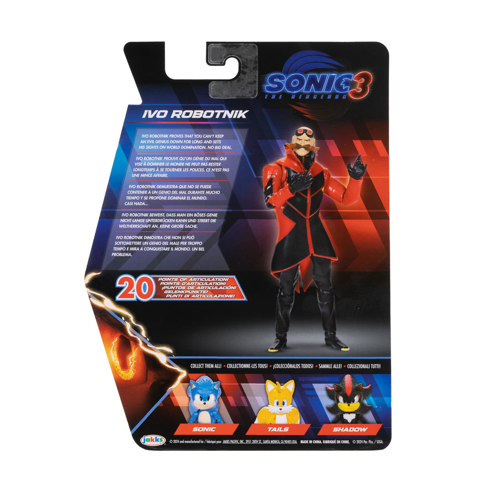 Sonic The Hedgehog 3 figure set supports wave-based collection and display combinations.