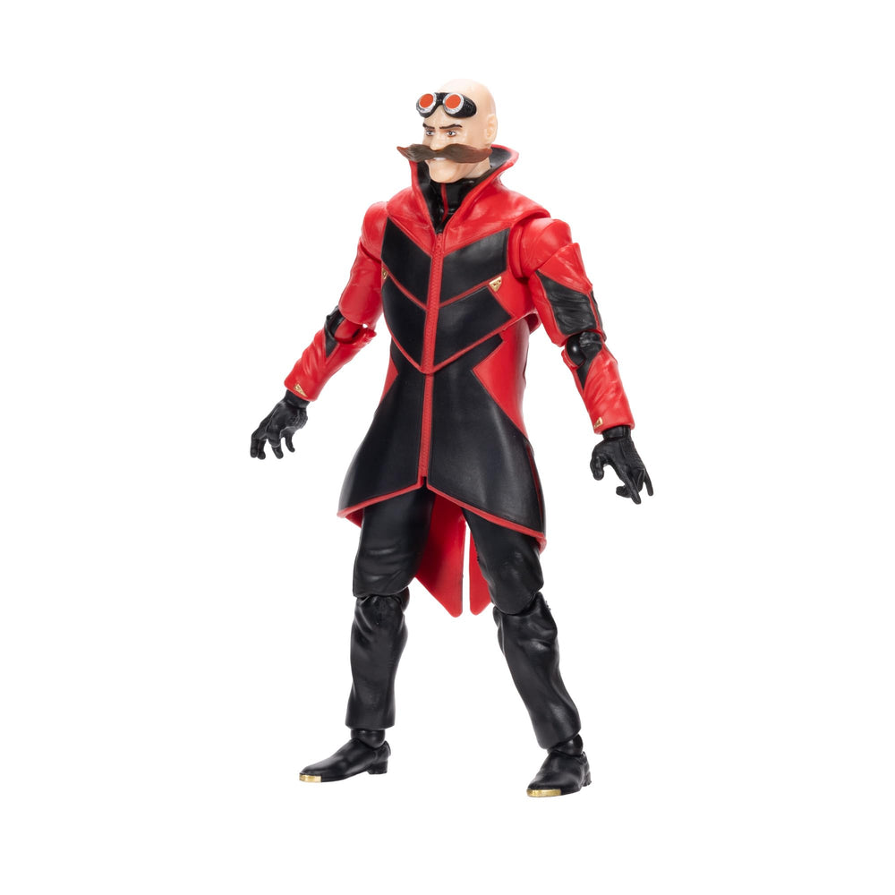 Sonic The Hedgehog 3 Ivo Robotnik figure captured in a bold hero-pose for shelves.