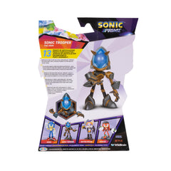 Sonic Prime collectible figure with packaging design for gifting.