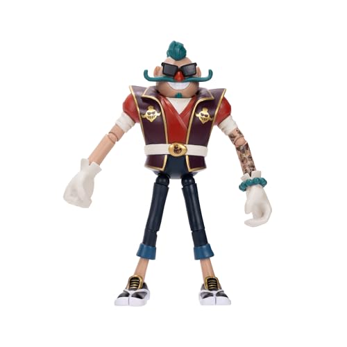 Dr. Deep with 13-point articulation enables versatile action poses.