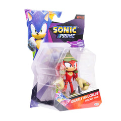 Sonic Prime Knuckles The Dread display-ready figure fits shelves
