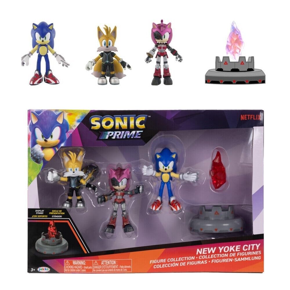 Sonic Prime New York City theme pack shows the urban-meets-hero setting