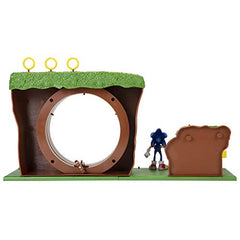 Sonic The Hedgehog ring accessories provide collectible targets and display options.