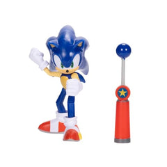 Sonic the Hedgehog figure with 11 articulation points for dynamic posing