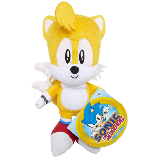 Sonic The Hedgehog Tail plush figure in full view with premium feel