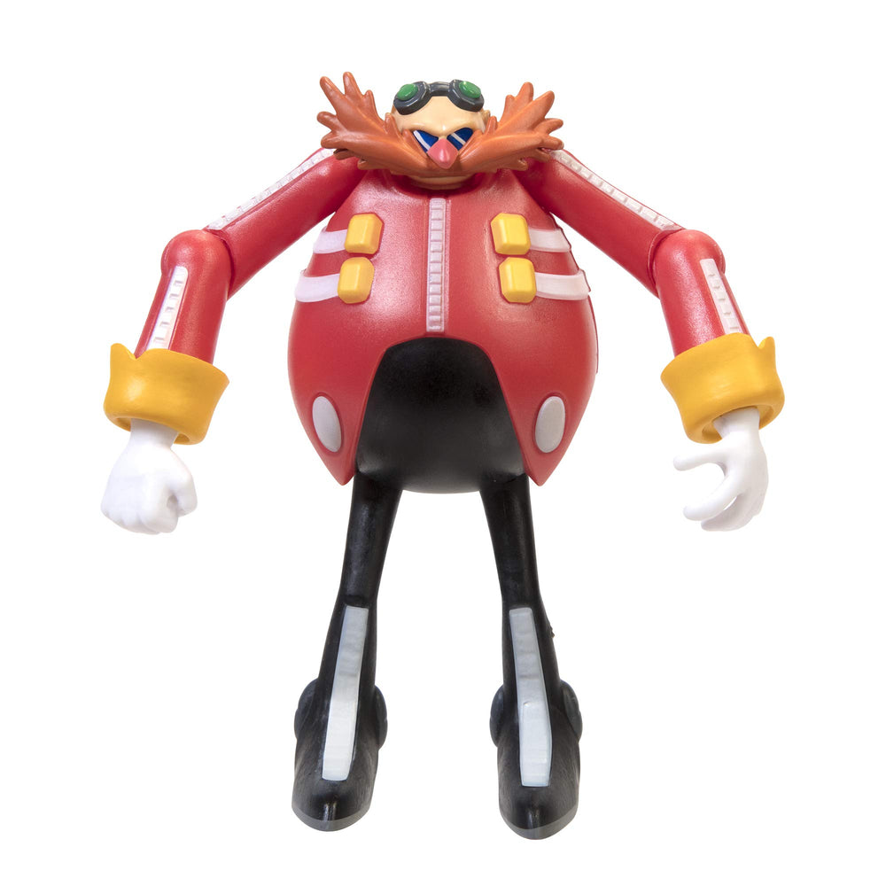 Sonic The Hedgehog Dr. Eggman 2.5-inch figure side view shows compact design.