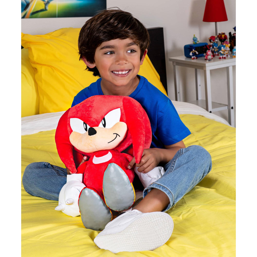 Sonic The Hedgehog Knuckles 18-inch plush a great gift idea for fans