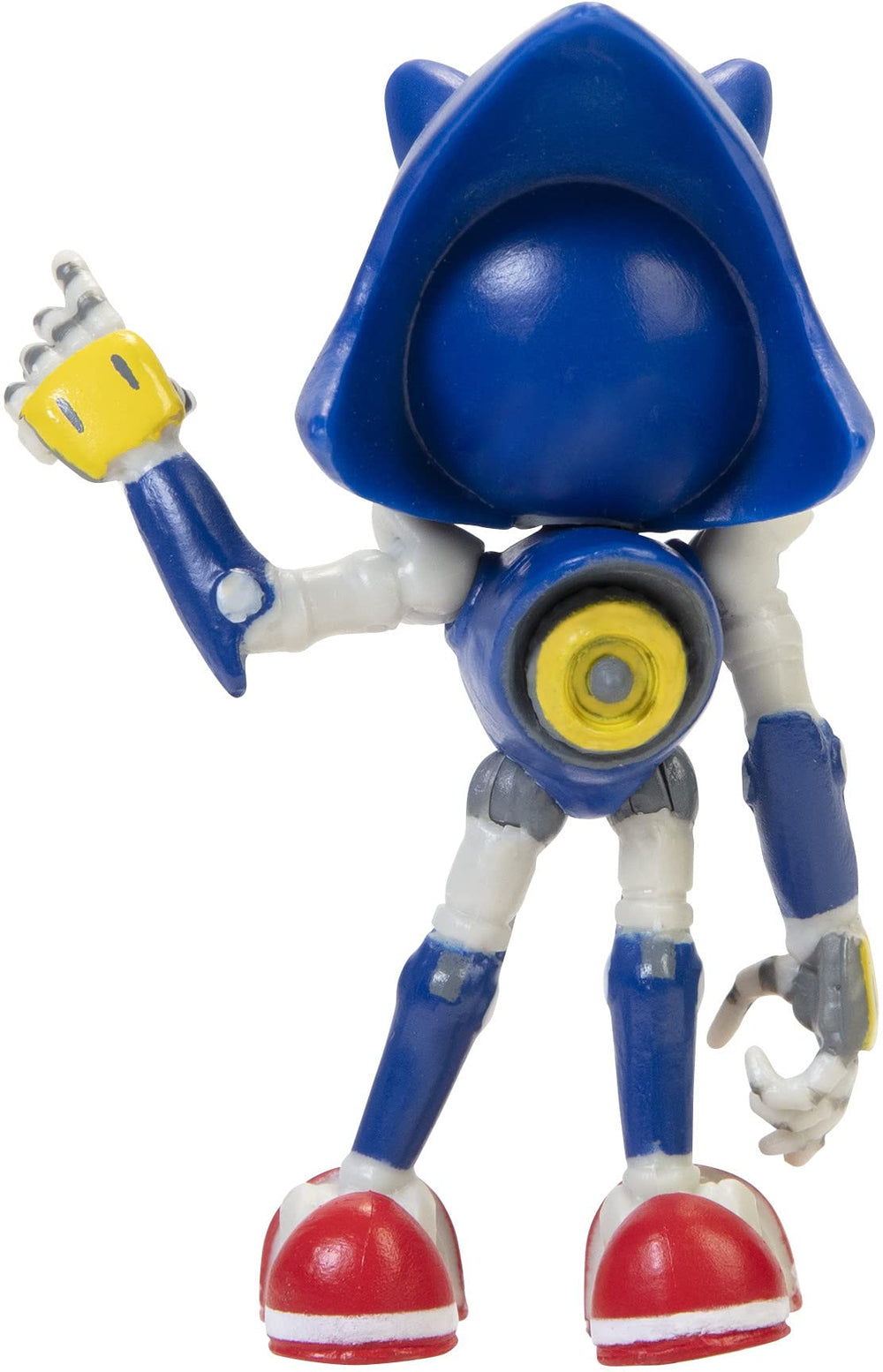Sonic The Hedgehog Metal Sonic collectible toy for shelf display.